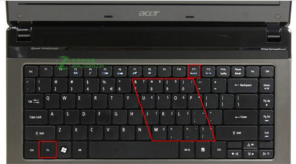 笔记本小键盘怎么关?